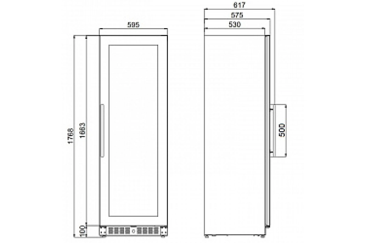 Винный шкаф Dometic E115FG Gold