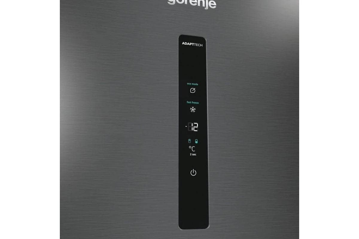 Отдельностоящий двухкамерный холодильник Gorenje NRK620EABXL4