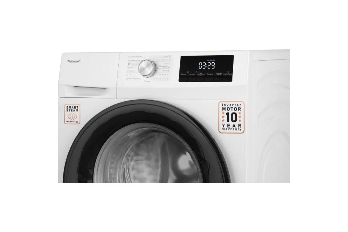 Стиральная машина Weissgauff WM 61410 Premium Inverter Steam