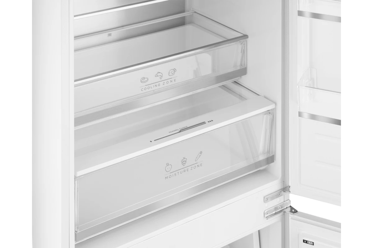 Встраиваемый холодильник с инвертором Weissgauff WRKI 1970 Total NoFrost Inverter Premium Ecofresh Inox