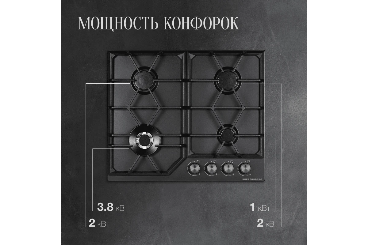 Варочная панель Kuppersberg FS 62 B