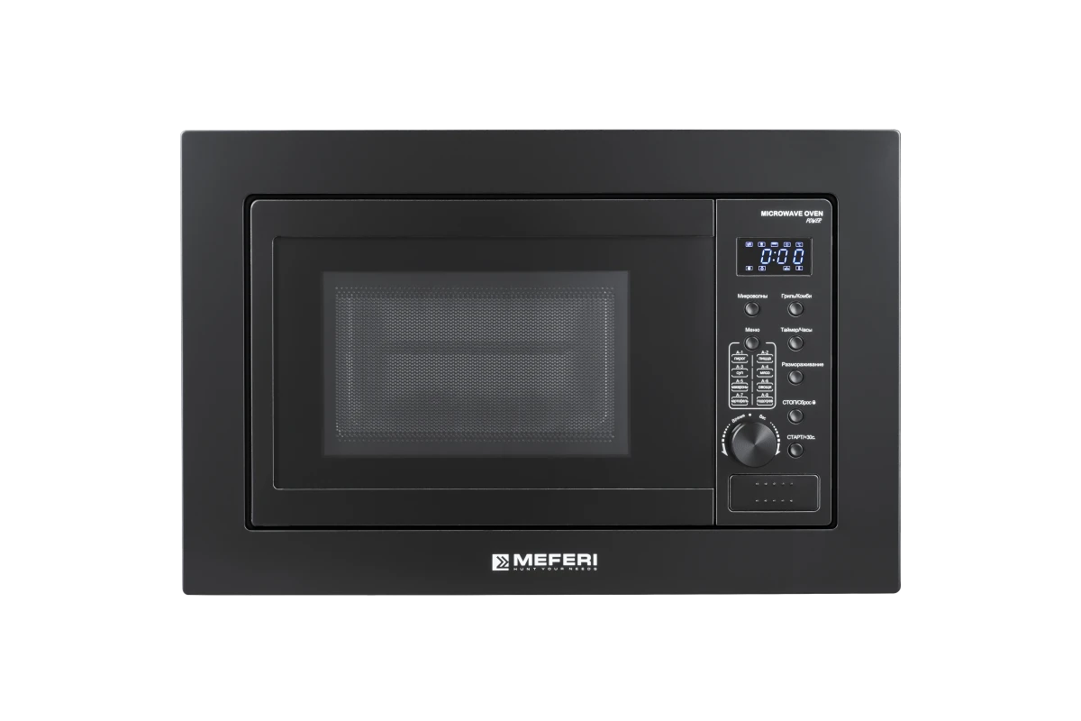 Встраиваемая микроволновая печь Meferi MMO6020BK POWER