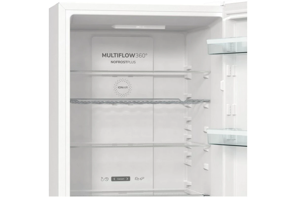Отдельностоящий двухкамерный холодильник Gorenje NRK6192AW4