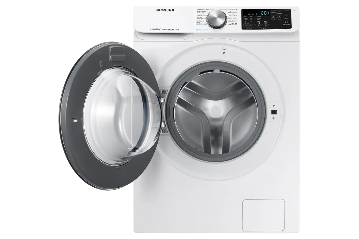 Стиральная машина Samsung WW80R42LXFWDLP (EcoBubble)
