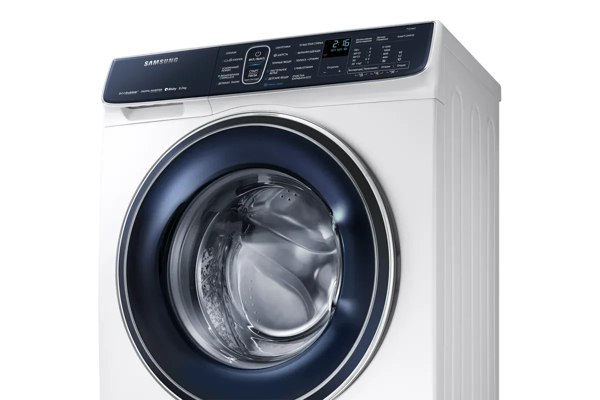 Стиральная машина Samsung WW80R62LAFWDLP (EcoBubble)