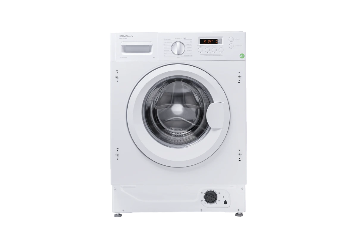 Встраиваемая стиральная машина HOMSair WMB126WH