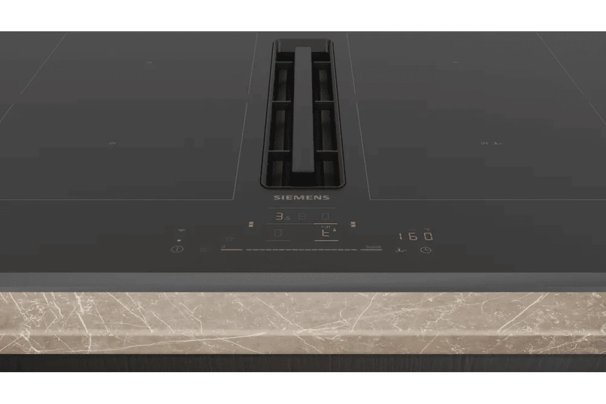 Индукционная варочная панель с вытяжкой Siemens ED851HQ26M