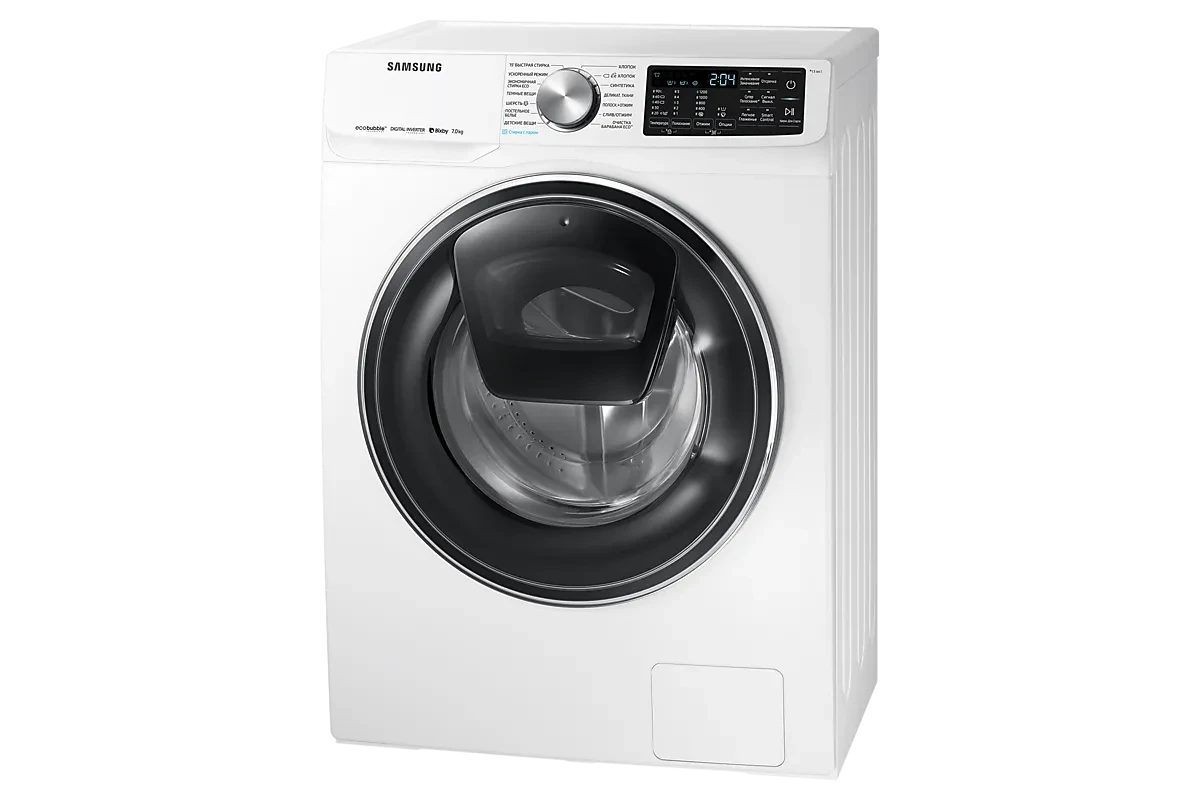 Стиральная машина Samsung WW70R62LVSWDLP (AddWash и Eco Bubble)