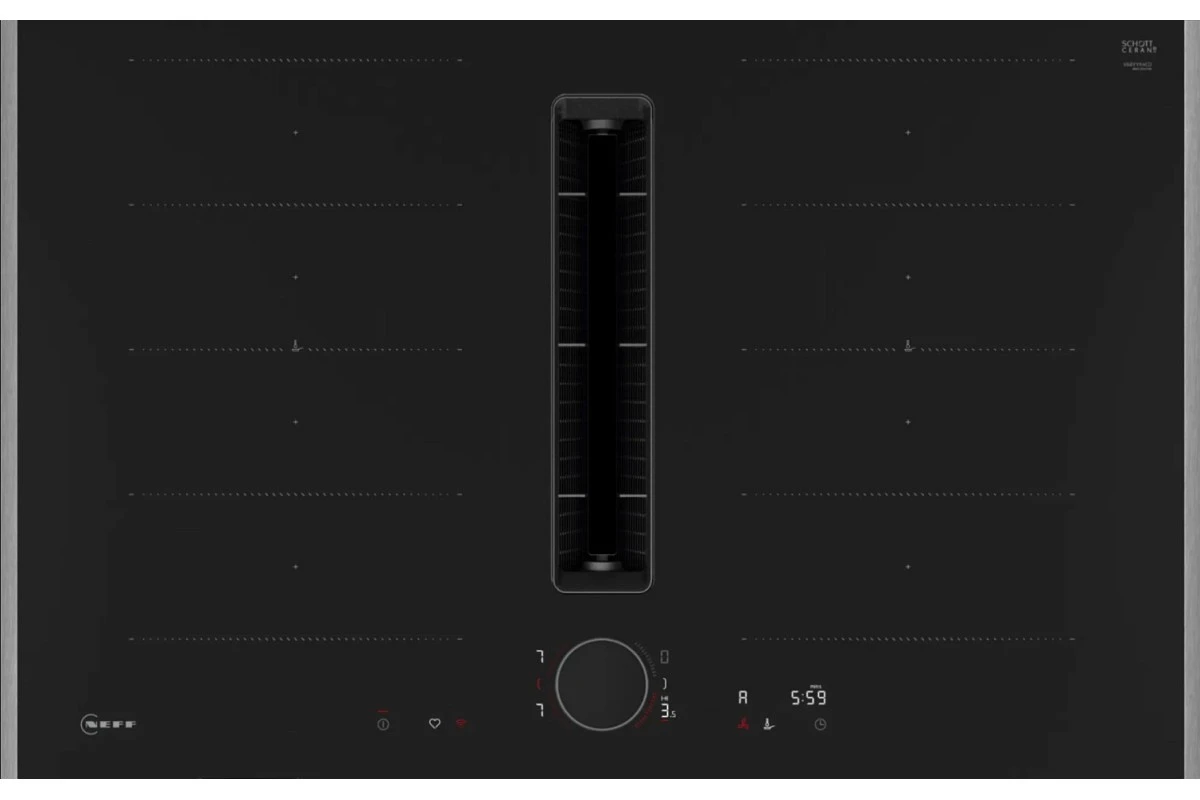 Индукционная варочная панель со встроенной вытяжкой Neff V68YYX4C0
