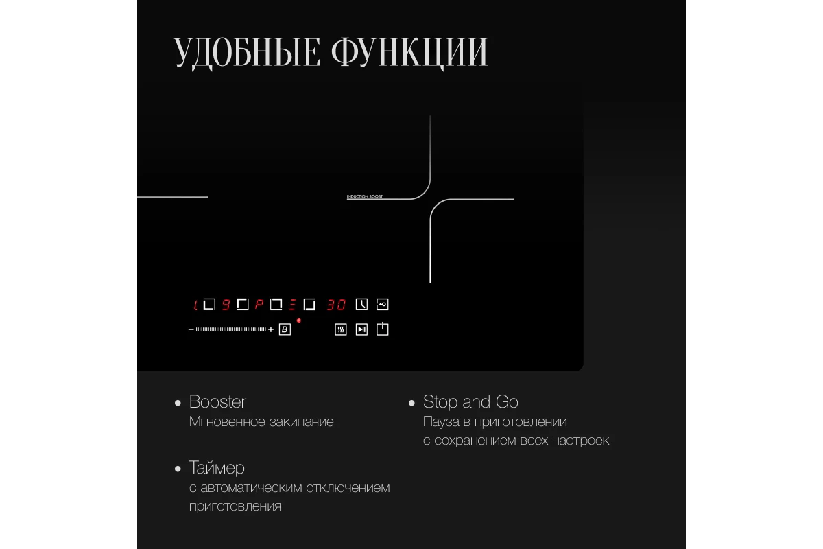 Варочная панель индукционная Kuppersberg ICS 607
