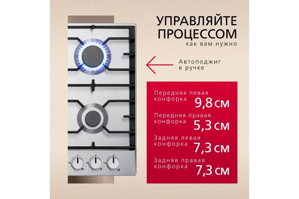 Газовая панель Hansa BHGI630301