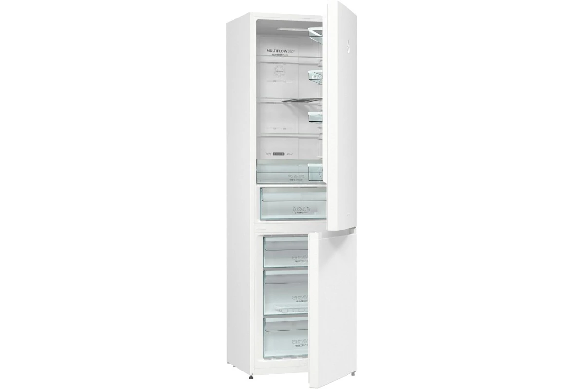 Отдельностоящий двухкамерный холодильник Gorenje NRK 6201 SYW