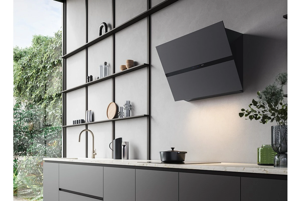 Вытяжка Falmec FUSION 85 GLASS BLACK