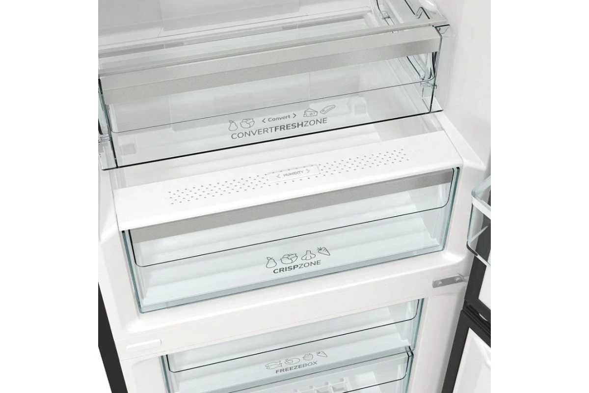 Отдельностоящий двухкамерный холодильник Gorenje NRK620EABXL4