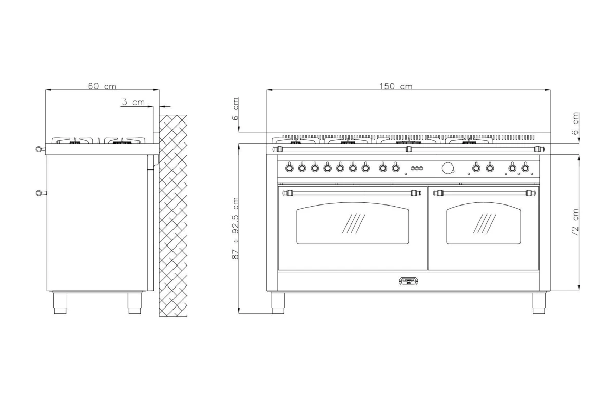Варочный центр Lofra RBID156MFT+MFT/AEOV