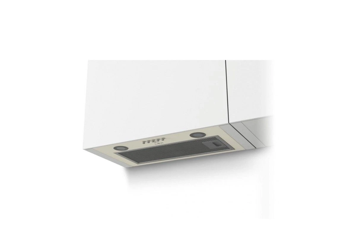Встраиваемая кухонная вытяжка LEX GS BLOC P 600 Ivory Light Белый антик