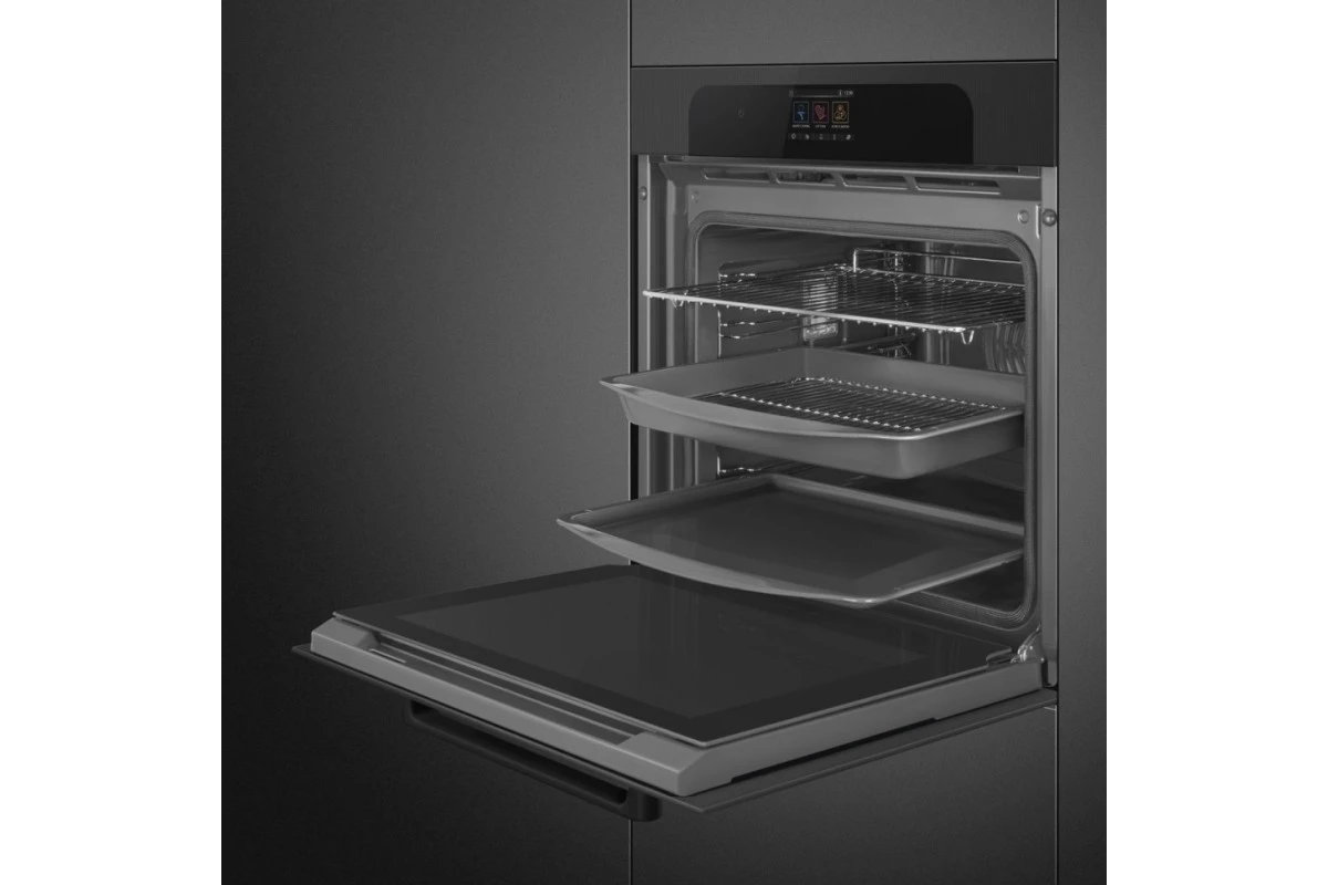 Многофункциональный духовой шкаф Smeg SOP6204S2PB