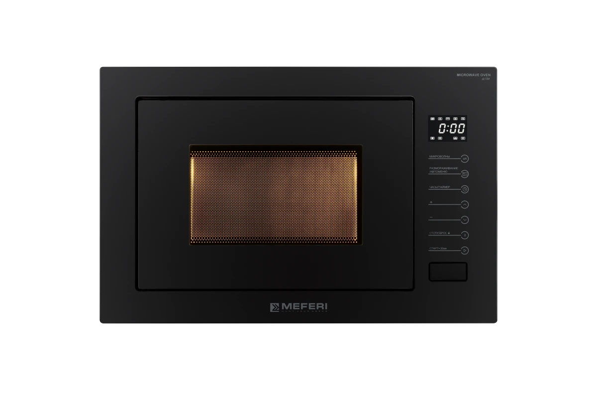 Встраиваемая микроволновая печь Meferi MMO6025BK ULTRA