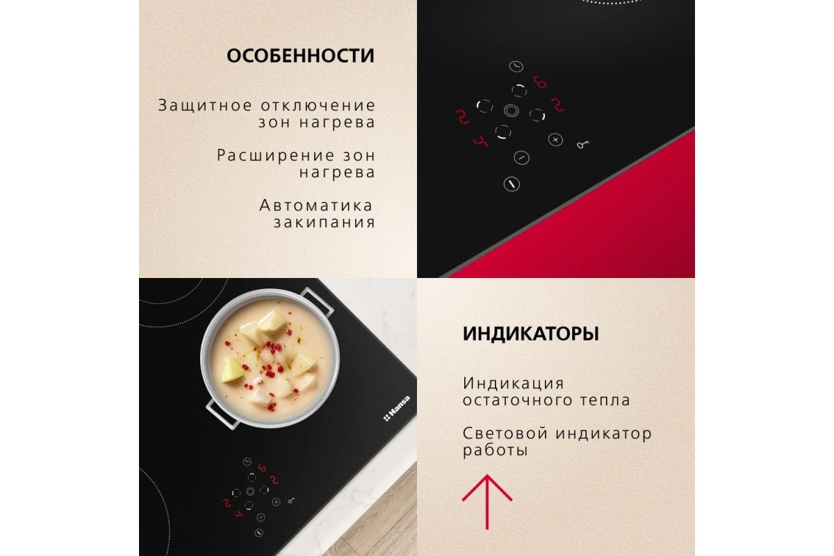 Электрическая панель Hansa BHC96508