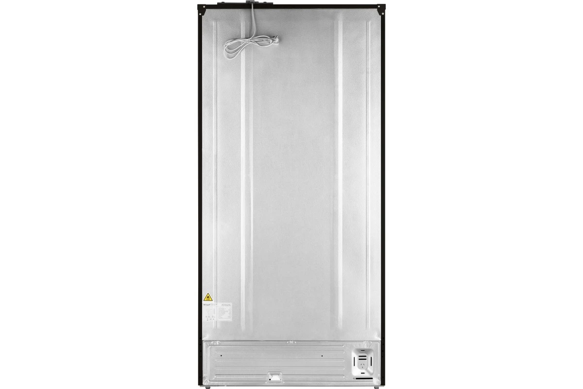 Отдельностоящий холодильник с инвертором Weissgauff WCD 510 Built-in Inverter NoFrost Black Glass