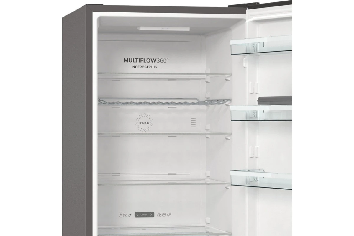 Отдельностоящий двухкамерный холодильник Gorenje NRC6203SXL5