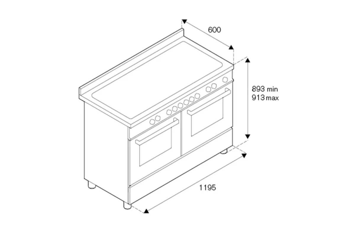 Варочный центр Bertazzoni MAS126G2ENET