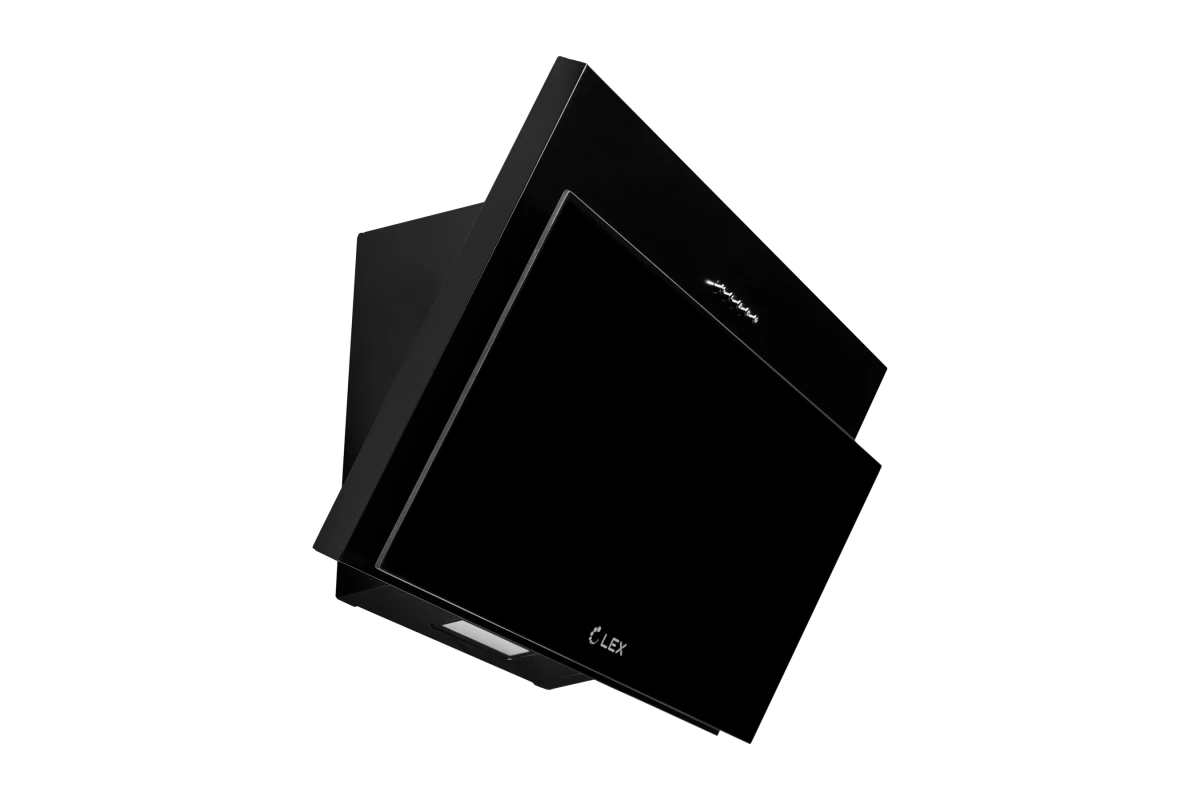 Наклонная кухонная вытяжка LEX Luka 600 Black