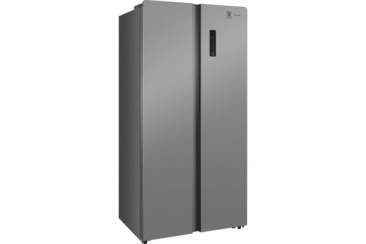 Отдельностоящий холодильник с инвертором Weissgauff WSBS 600 X NoFrost Inverter