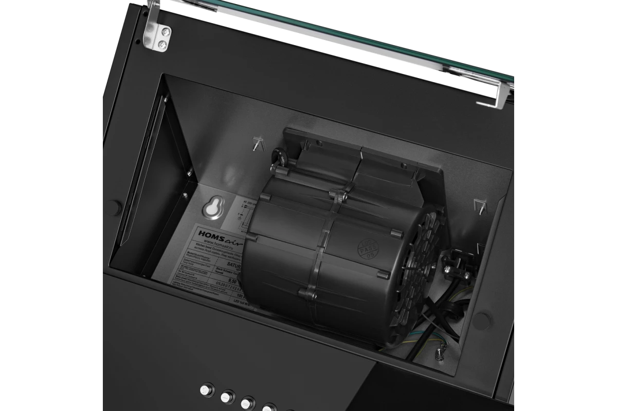 Кухонная вытяжка HOMSair SATURN PUSH 60 черный