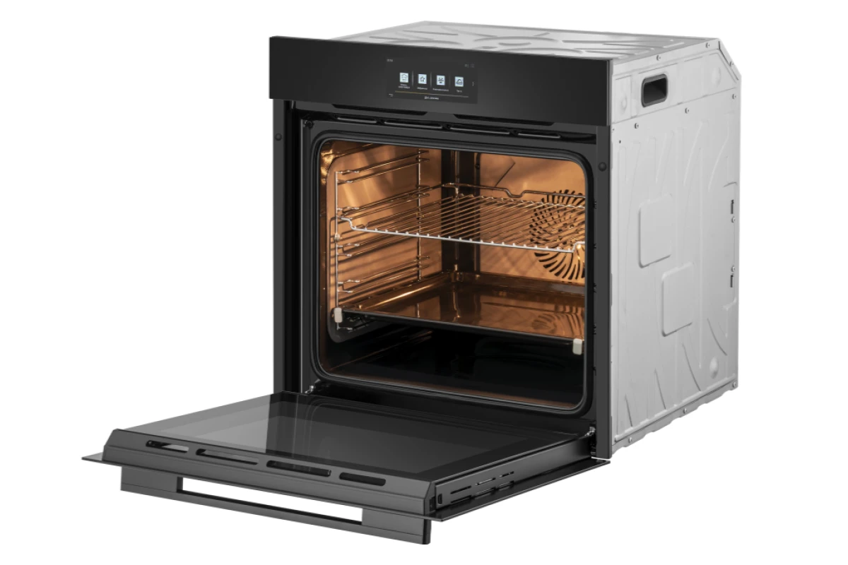 Духовой шкаф Weissgauff EOM 899 Color Touch Black Matt