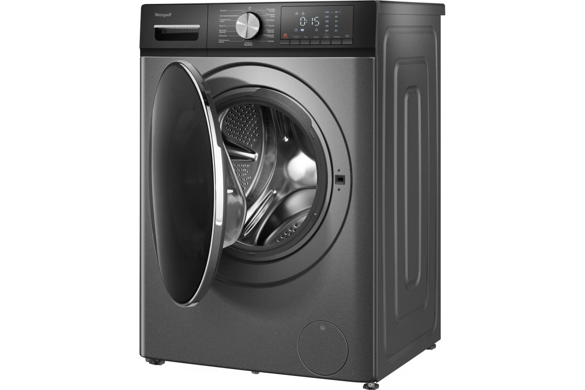 Стиральная машина с сушкой Weissgauff WMD 4148 D Grey