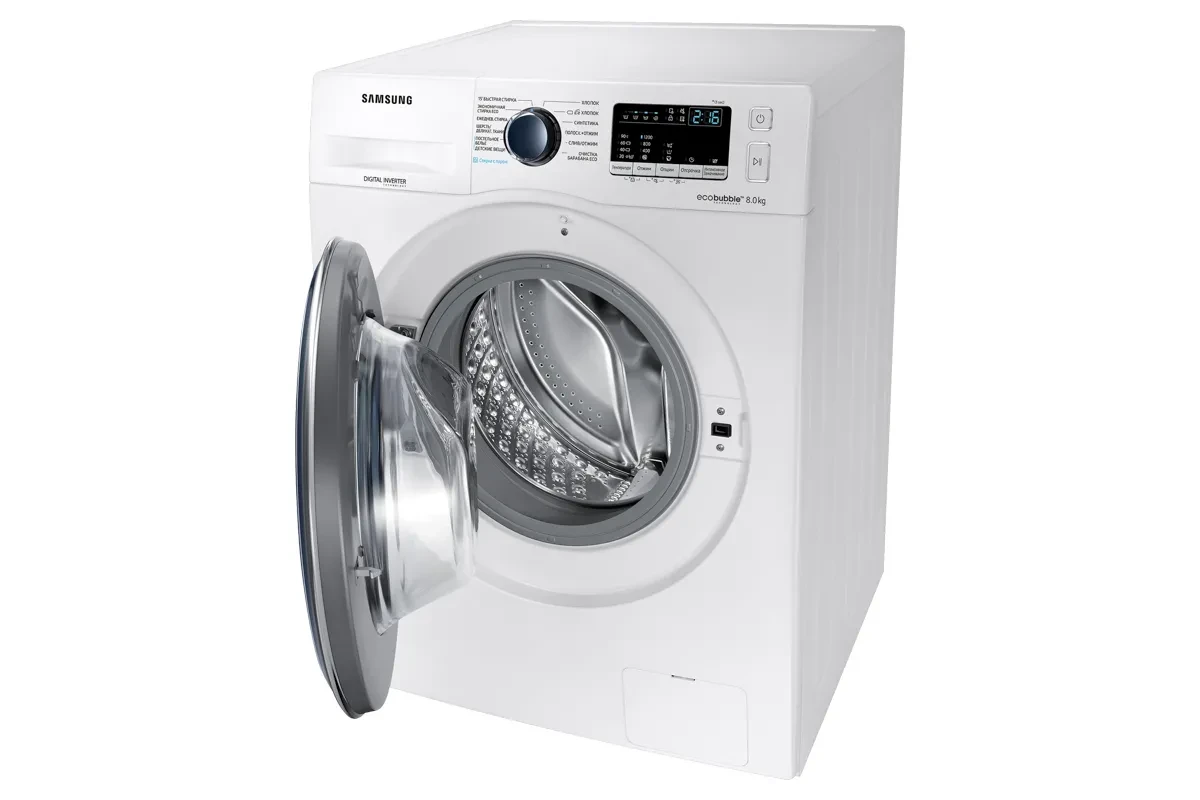 Стиральная машина Samsung WW80R42LHFWDLP (EcoBubble)