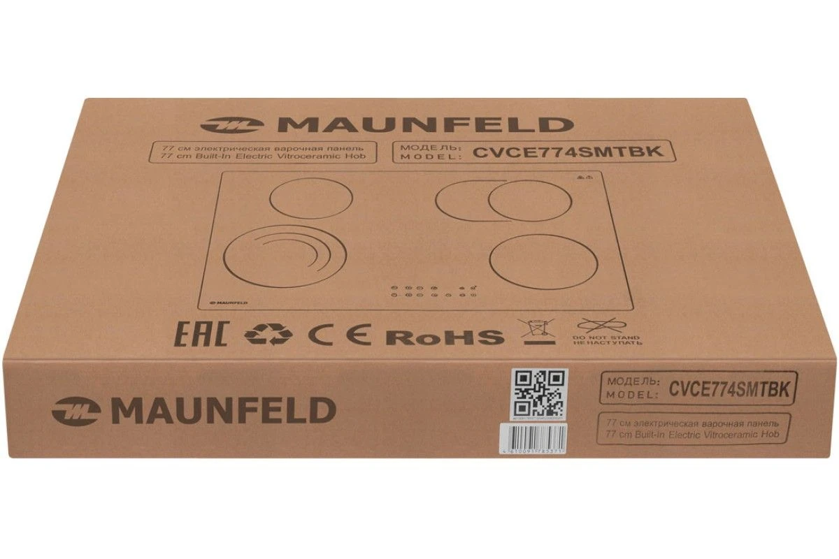 Электрическая варочная панель Maunfeld CVCE774SMTBK