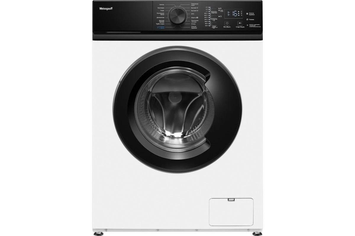 Cтиральная машина с инвертором и паром Weissgauff WM 4527 DC Inverter Steam