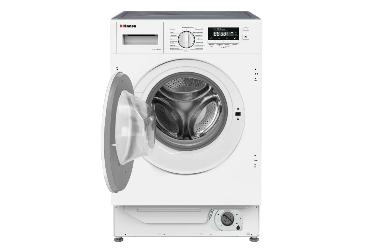 Встраиваемая стиральная машина Hansa WHE14018BI