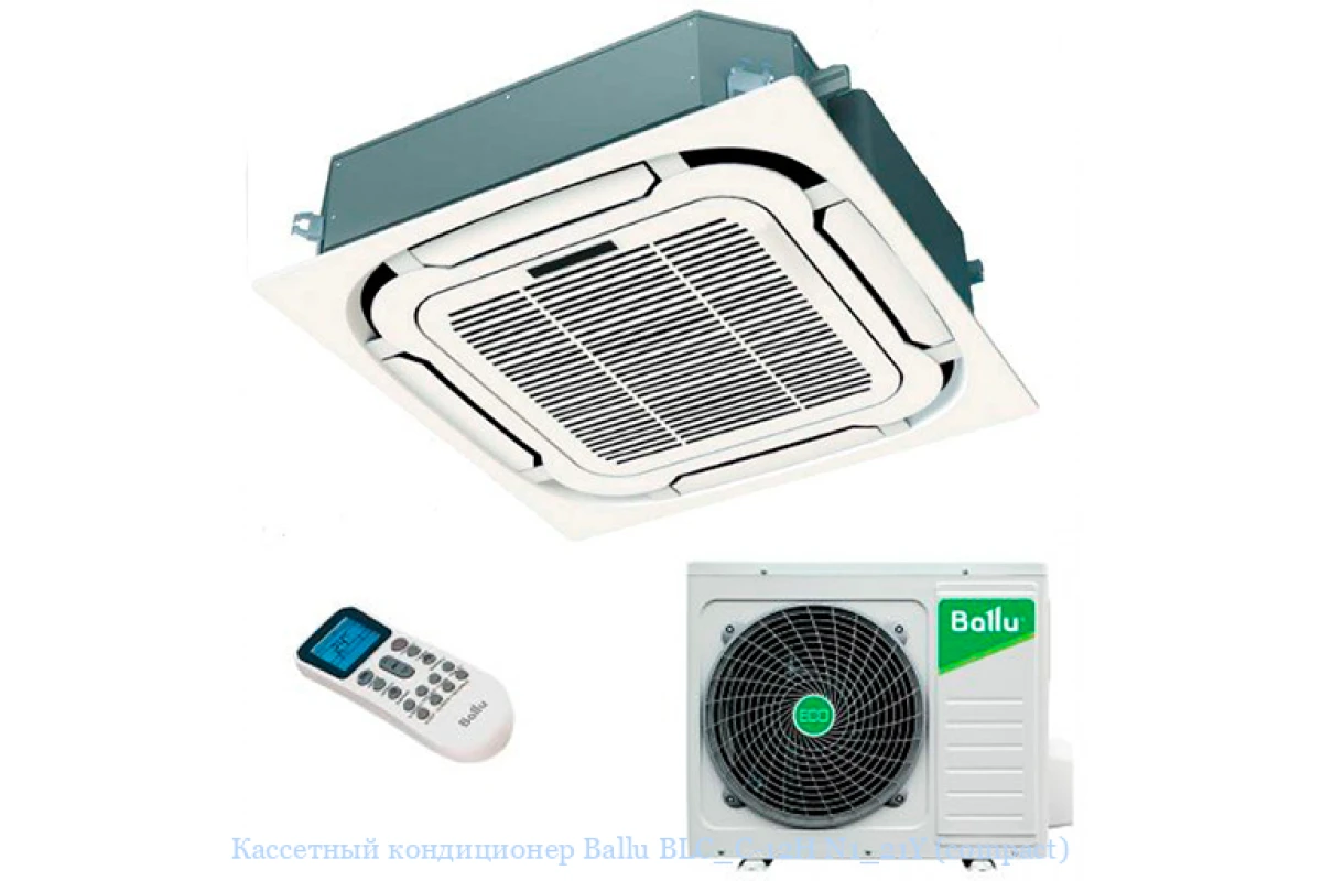 Кассетный кондиционер Ballu Universal III (R410a) BLC_C-24HN1_21Y
