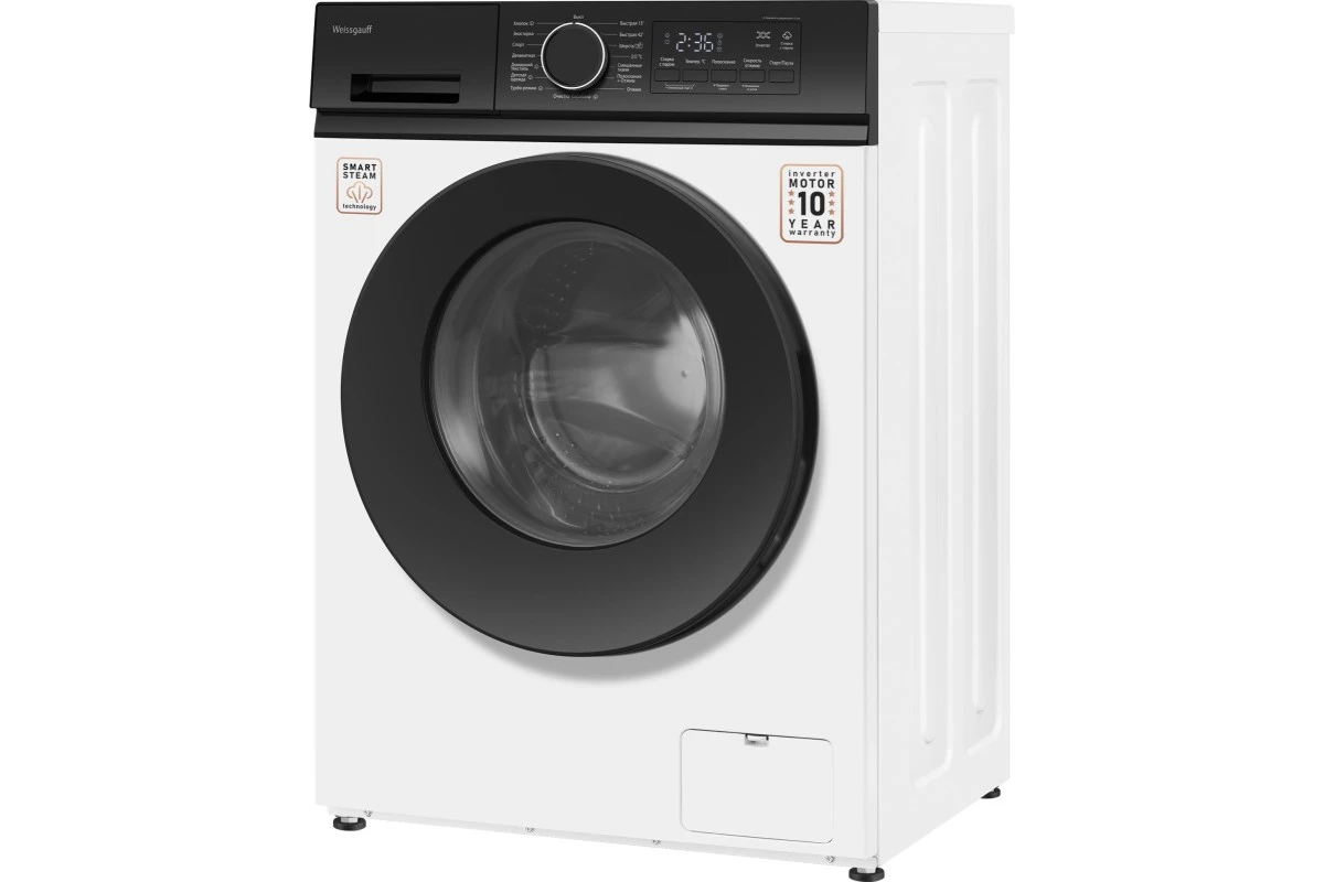 Стиральная машина Weissgauff WM 48128 Inverter Steam