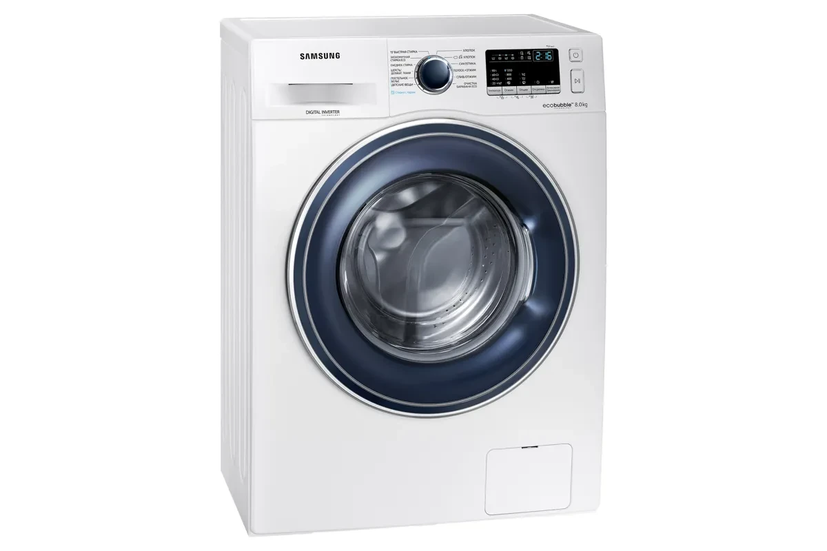 Стиральная машина Samsung WW80R42LHFWDLP (EcoBubble)