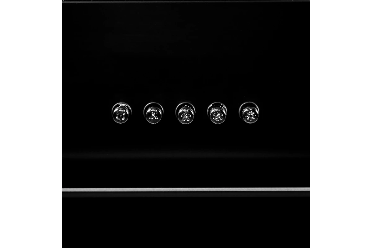 Наклонная кухонная вытяжка LEX Luka 500 Black