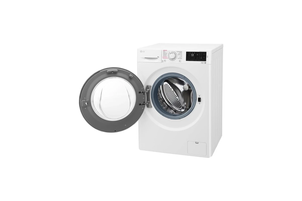 Cтиральная машина LG F4M5TS3W c функцией пара