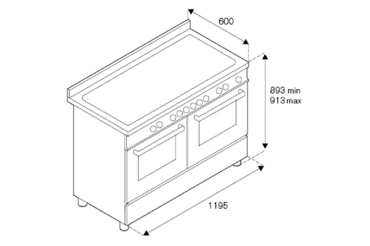 Варочный центр Bertazzoni HER125I2EAVT