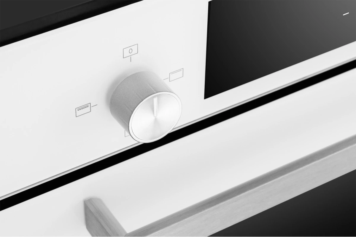 Духовой шкаф газовый Weissgauff WGO 702 D WHITE GLASS