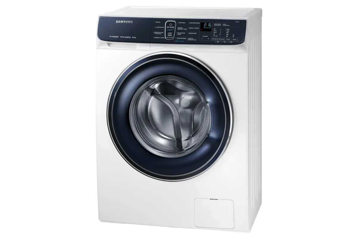 Стиральная машина Samsung WW80R52LCFWDLP (EcoBubble)