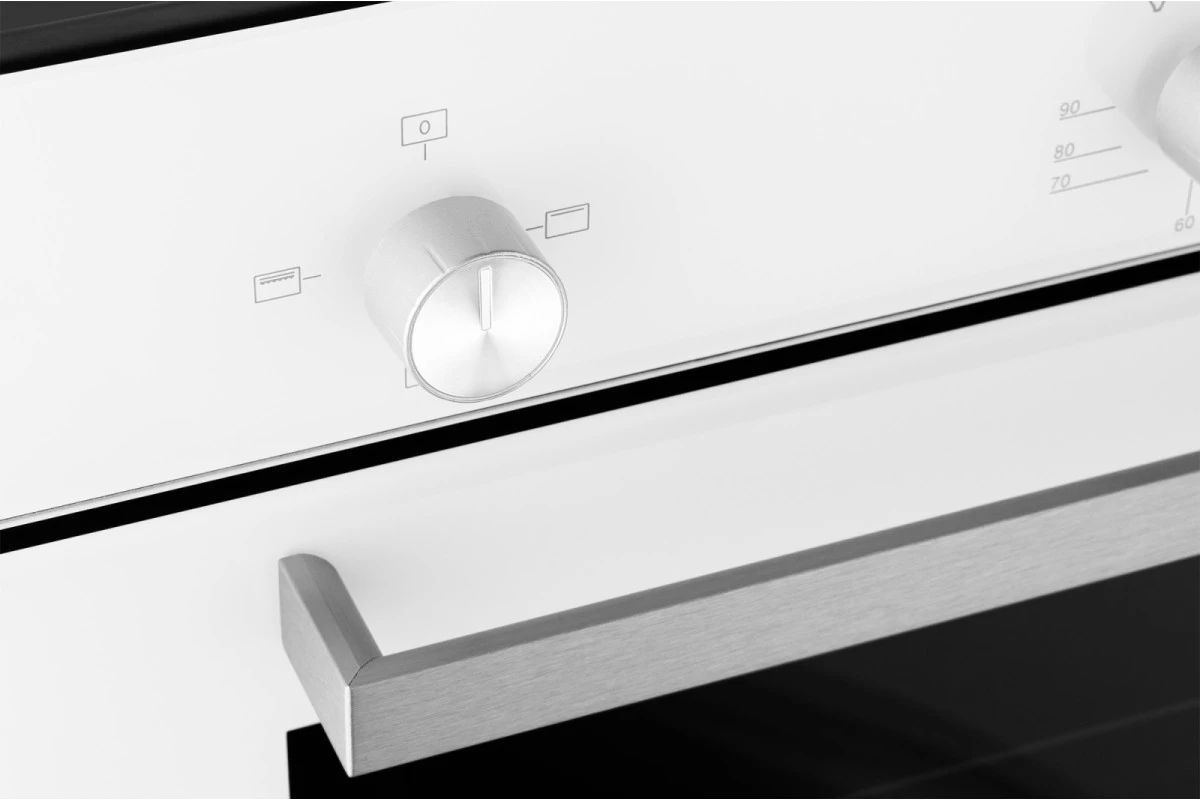 Духовой шкаф газовый Weissgauff WGO 702 WHITE GLASS