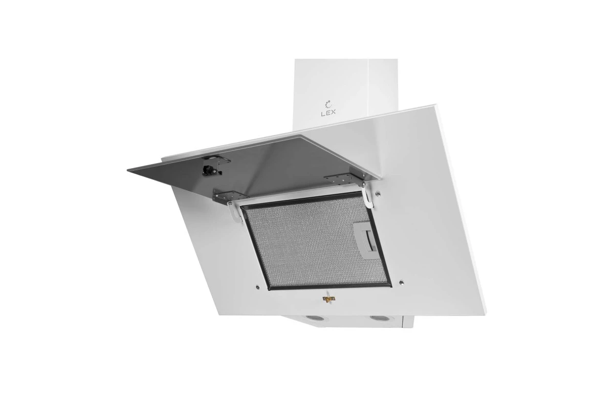 Наклонная кухонная вытяжка LEX Mira 500 White
