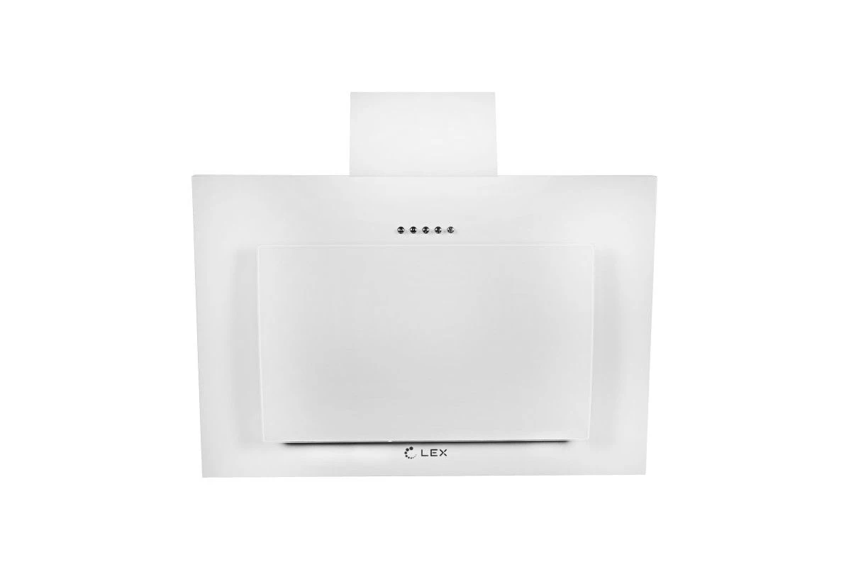Наклонная кухонная вытяжка LEX Mika C 600 White