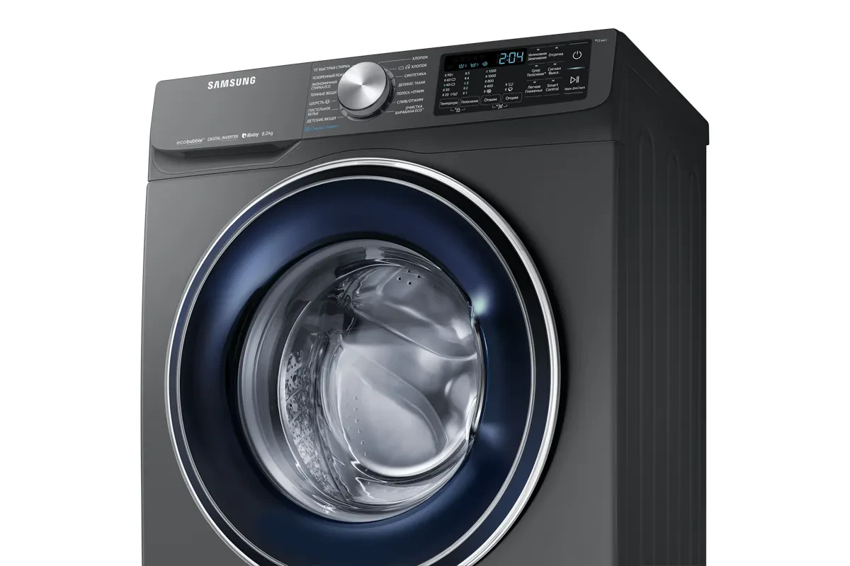 Стиральная машина Samsung WW80R62LVFXDLP (EcoBubble)