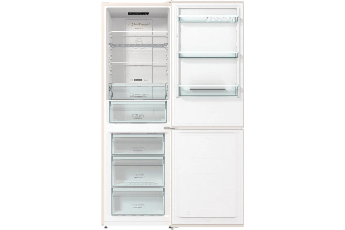 Отдельностоящий двухкамерный холодильник Gorenje NRK6192CLI