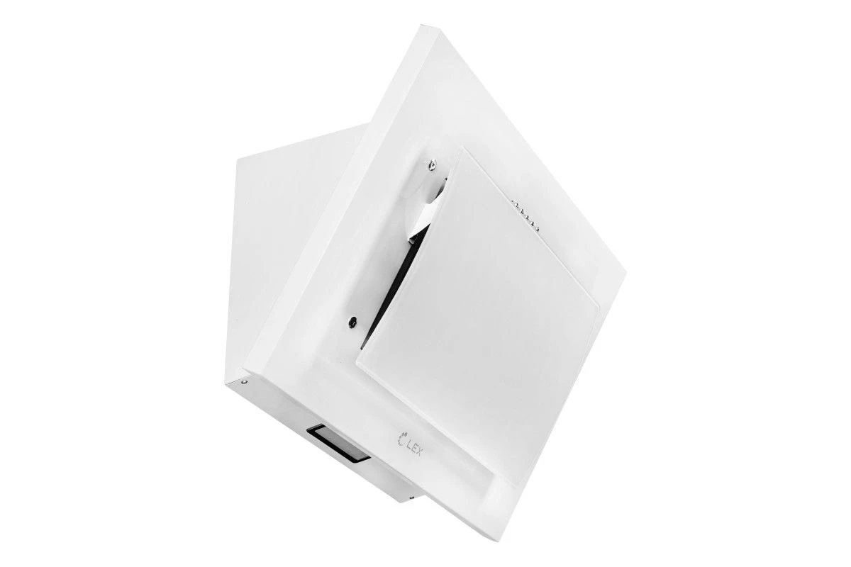Наклонная кухонная вытяжка LEX Mika C 600 White