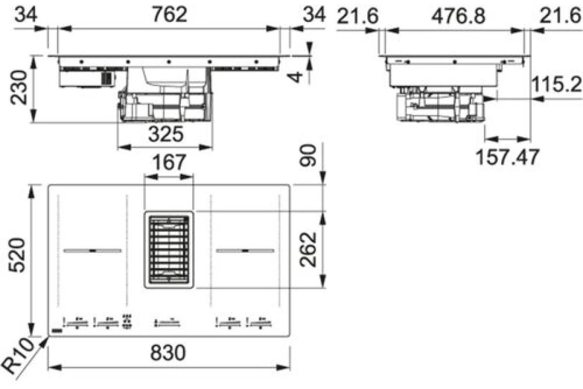 Варочная панель Franke FMY 839 HI 2.0